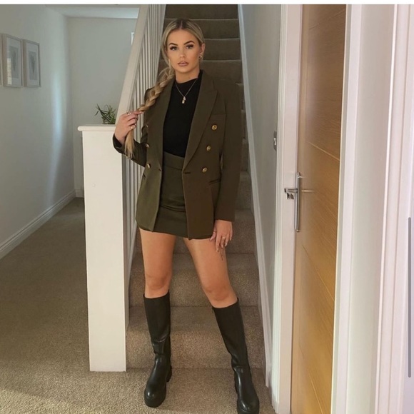 ZARA Tailored Blazer With Buttons - Picture 12 of 16